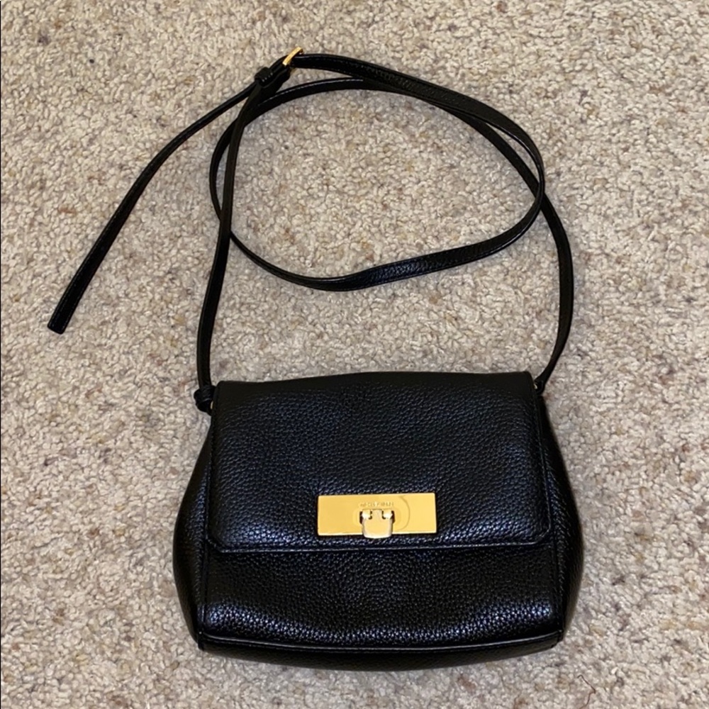 Michael Kohrs Small Black Leather Purse